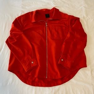 Red Jordan Loose Fit Jacket